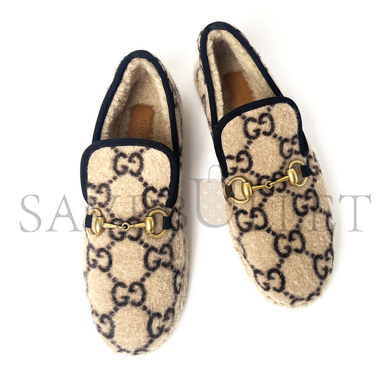 Gvc*1 monogram wool loafers